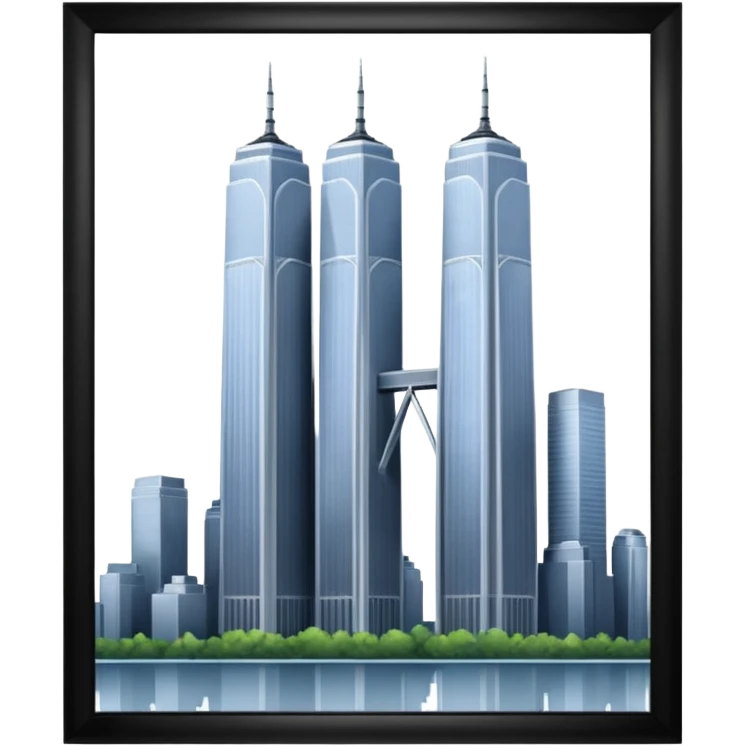 Twin tower emoji