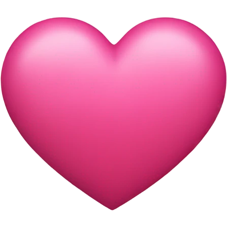 Heart pink emoji