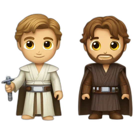 Anakin skywalker and kenobi emoji