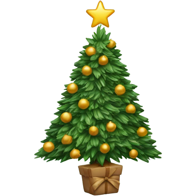 x-mas tree  emoji