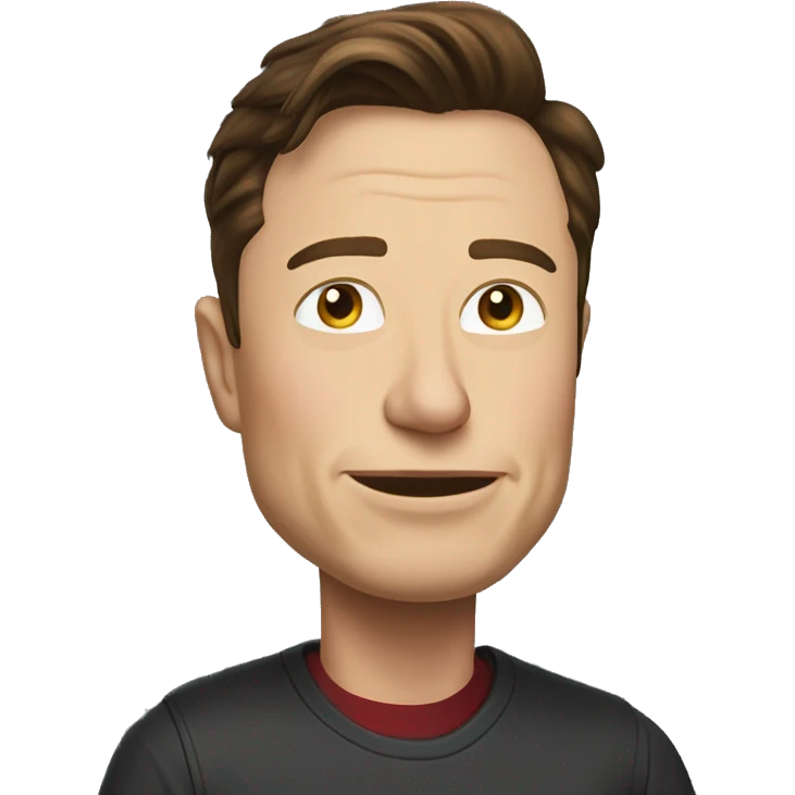 Elon musk enfadado emoji