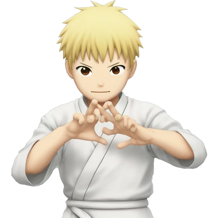 Jujutsu kaisen sukuna domain expansion hand sign  emoji