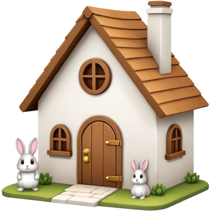 bunny house emoji
