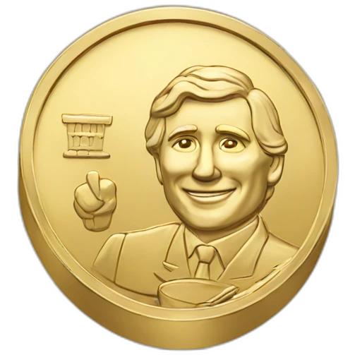 vote gold coin emoji