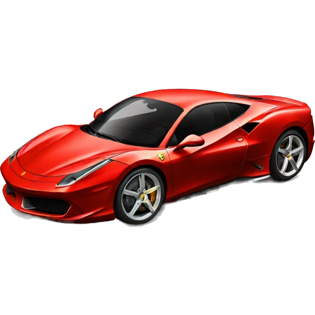 Red ferari  emoji
