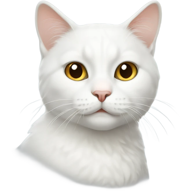 White cat emoji