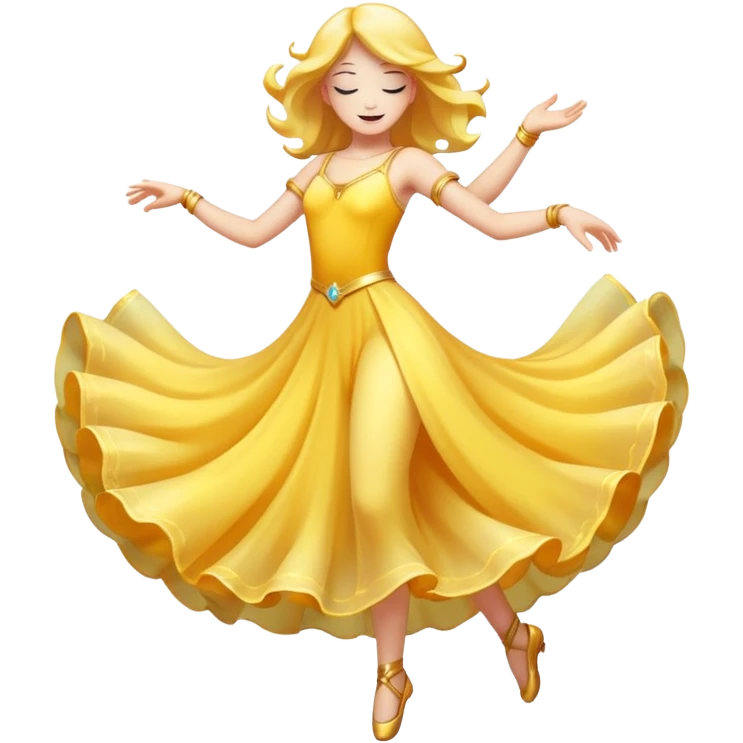 Dance Air ￼ emoji