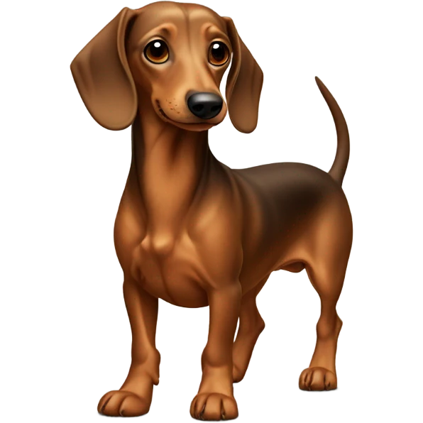 dachshund  emoji