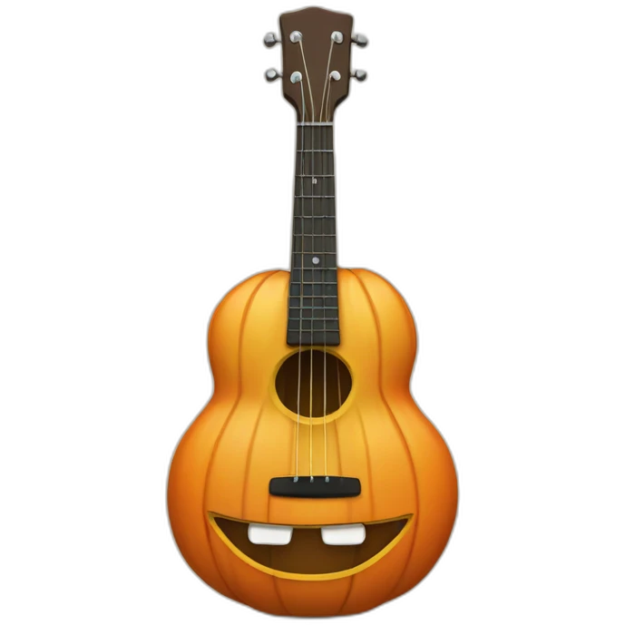 Une citrouille qui chante emoji