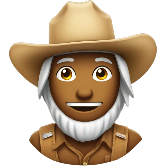 $With a cowboy hat emoji
