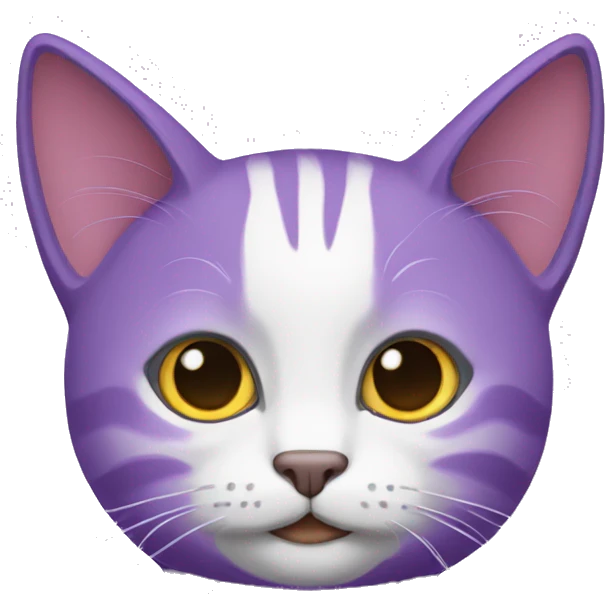 Gato roxo  emoji