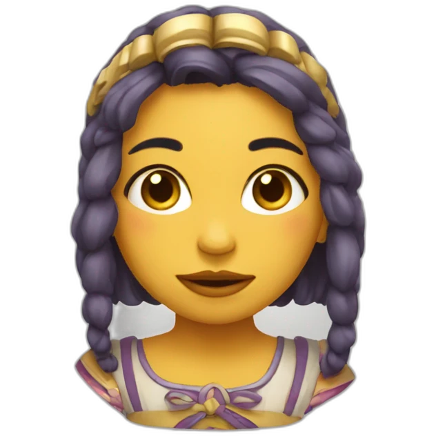 fille moche emoji