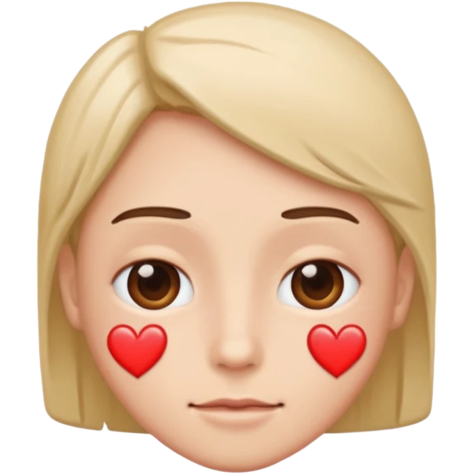 Lazy with heart eyes  emoji