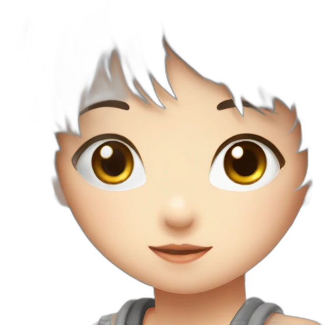 Fille cute manga emoji