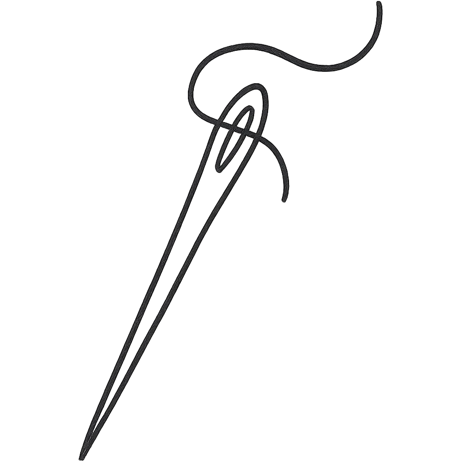 sewing needle with a hole emoji