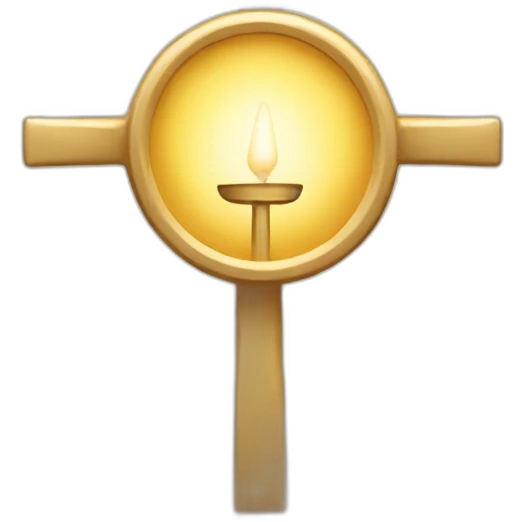 Eucharistic adoration emoji