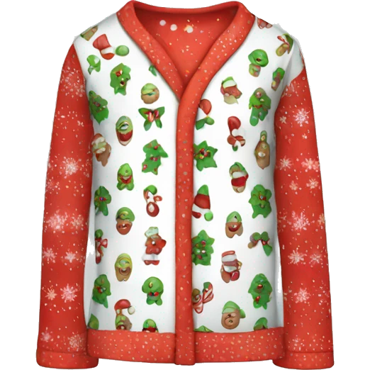 Christmas pyjamas  emoji