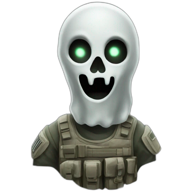 Ghost Call of Duty emoji