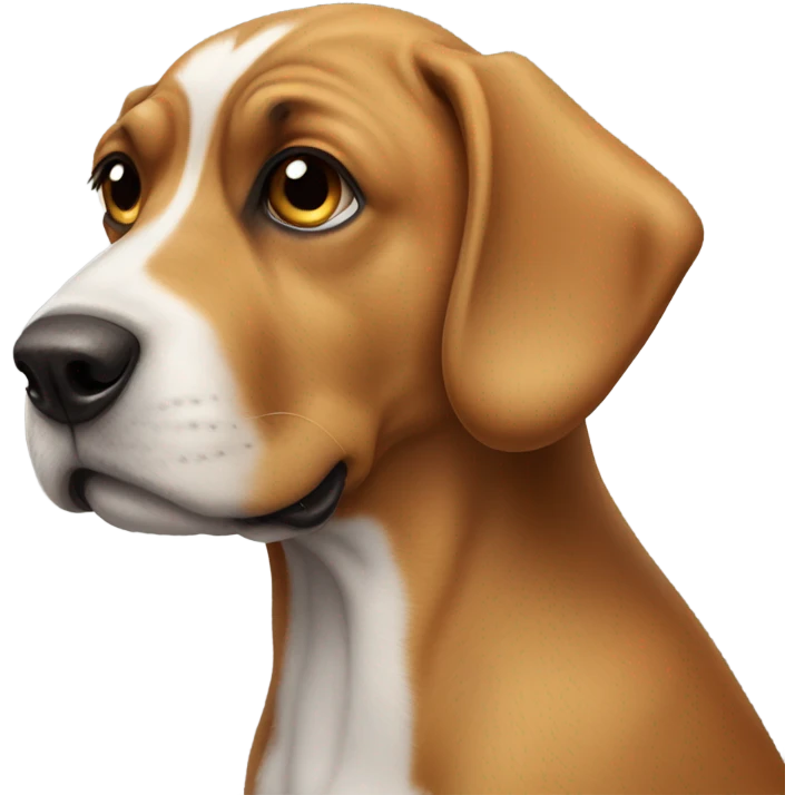 Dog that smells bad emoji