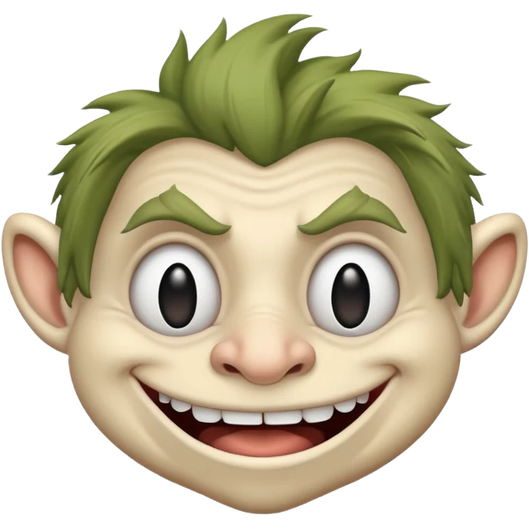 Troll face emoji