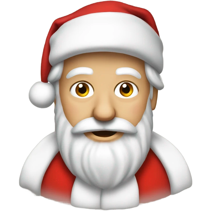 Donald Trump Santa emoji
