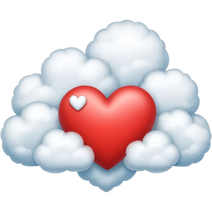 heart cloud emoji