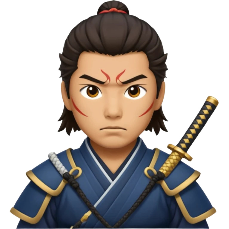 japan samurai fighting emoji