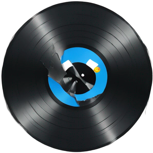 broken vinyl record emoji