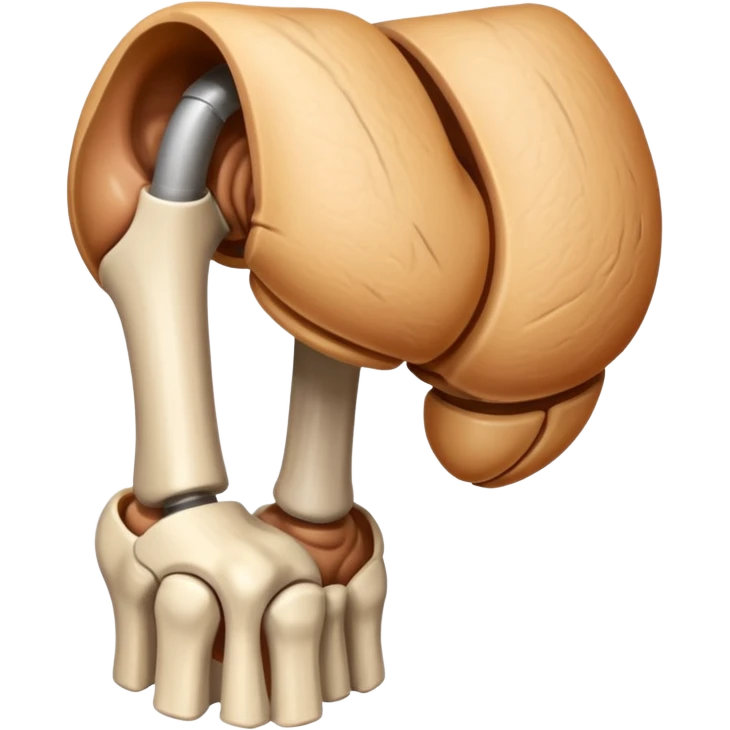 human's knee emoji