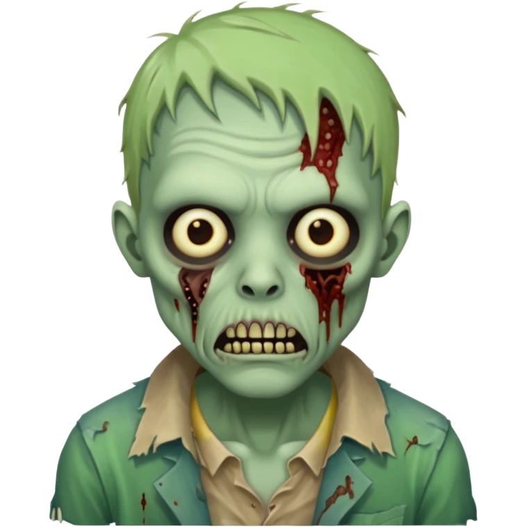 Create an emoji of  a scary Zombie emoji