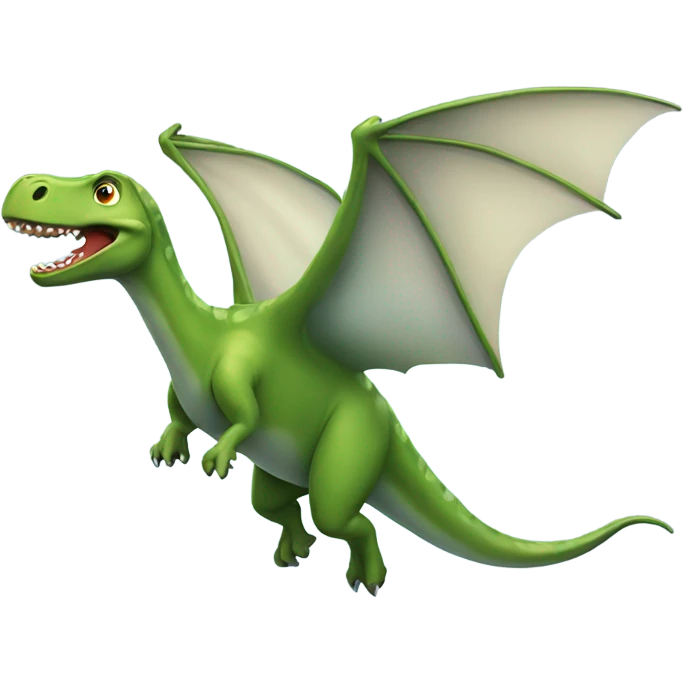 Flying dinosaur emoji