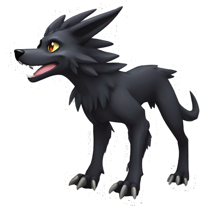  Cool Edgy Sergal-Houndoom-Fakémon  emoji