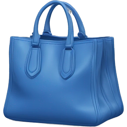 blue bag balenciaga emoji