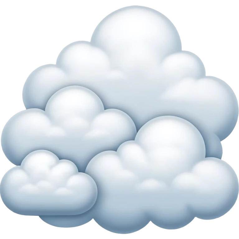 Clouds weather emoji