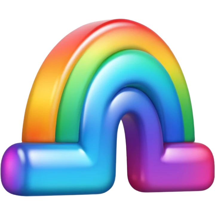 Rainbow commerce emoji