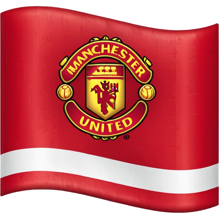 Manchester United flag emoji