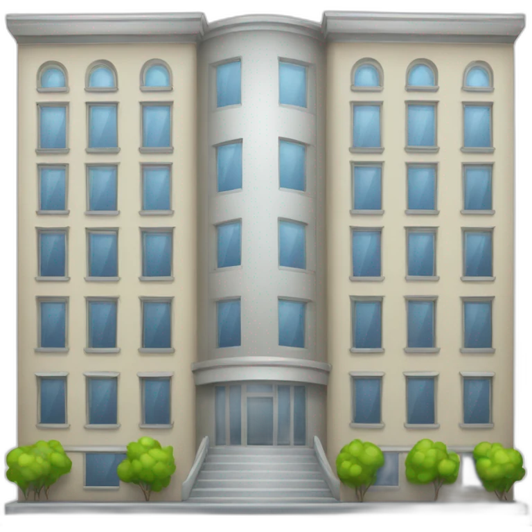 fancy office building emoji