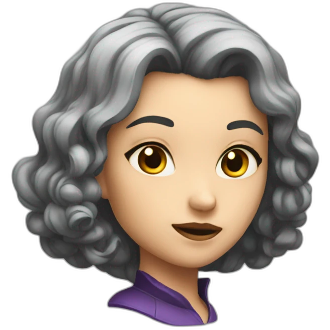 Villian girl emoji