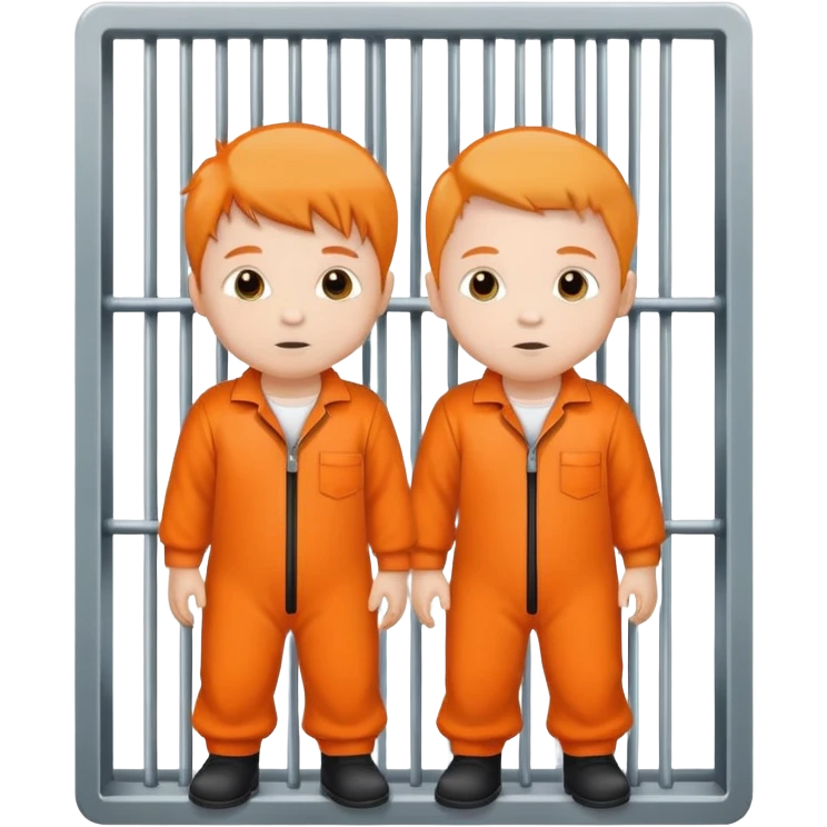 Two 1 year old boys in jail emoji