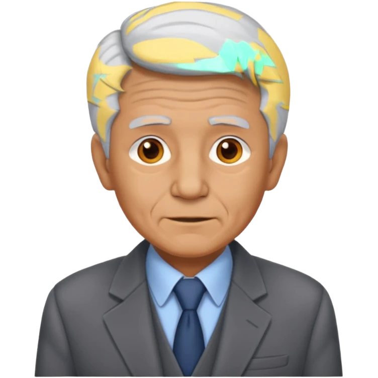 old man wearing blAZEER emoji