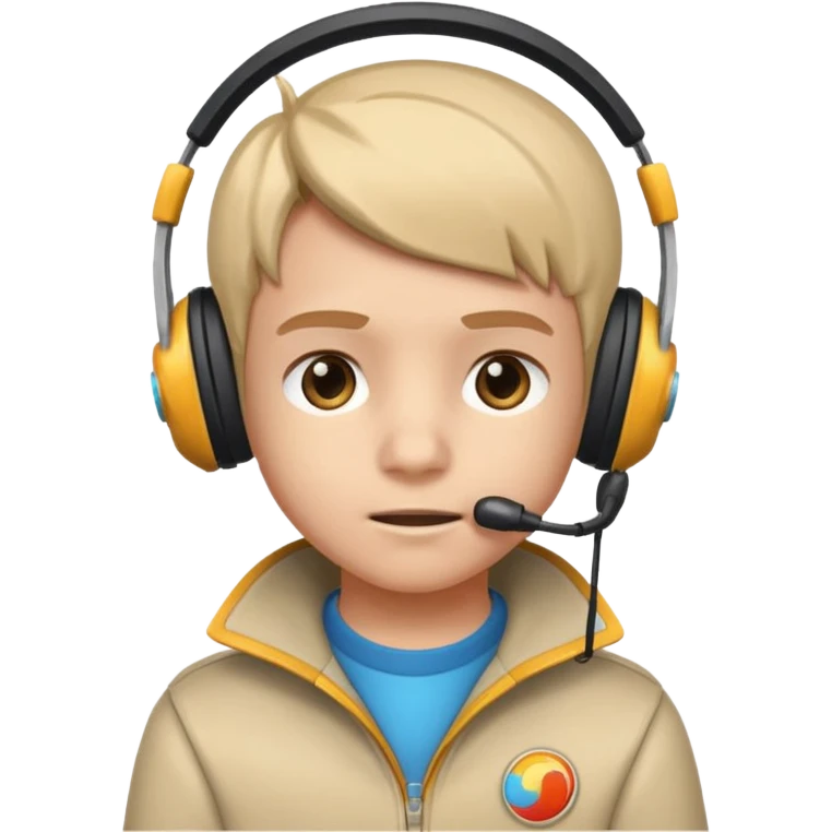 Retro Arcade Kid emoji