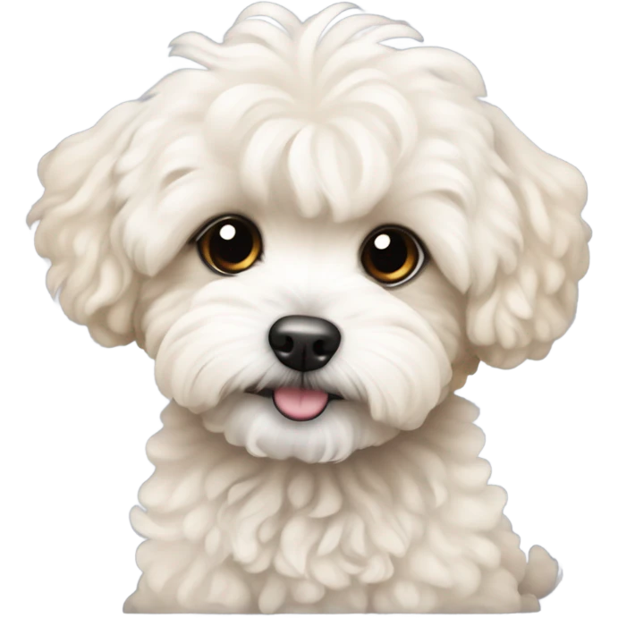 Maltipoo pups emoji