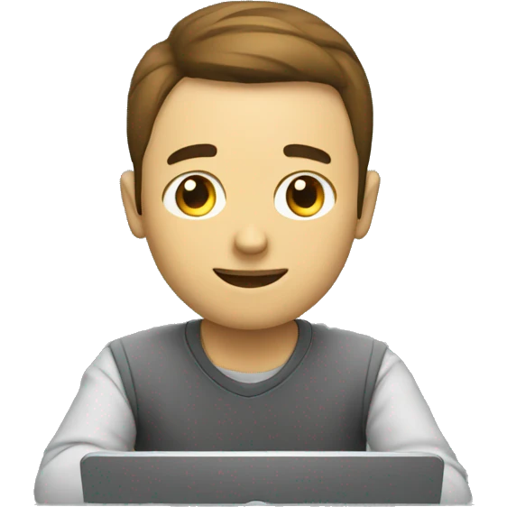GUY CODING emoji