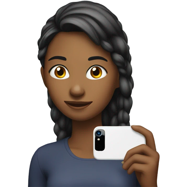 iphone girl em emoji