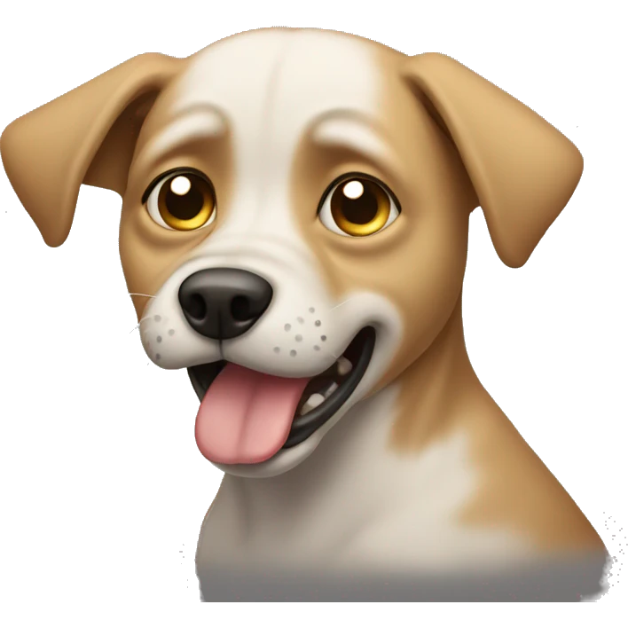 Crying dog  emoji