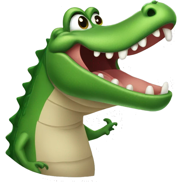singing alligator emoji