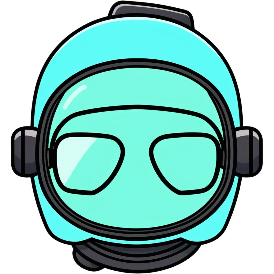 scuba head gear  emoji