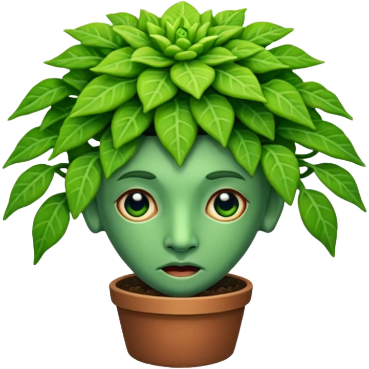 Euphorbia Medusa's Head plant emoji