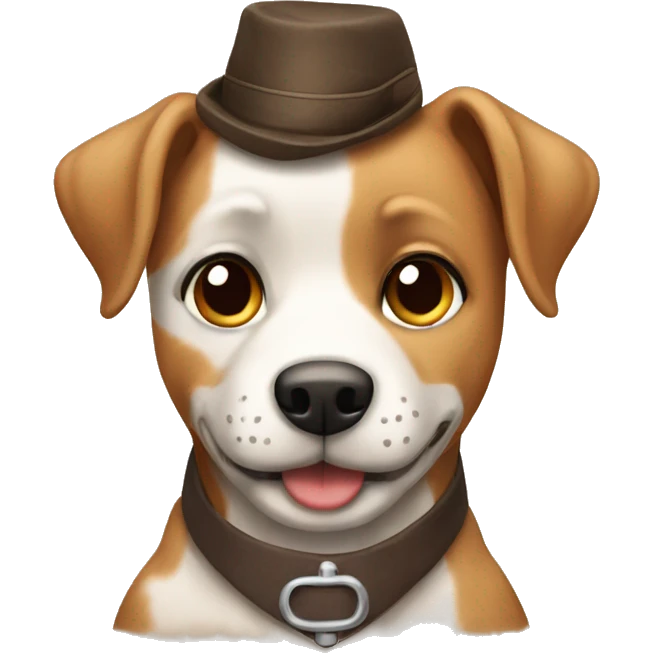 Perro café  emoji