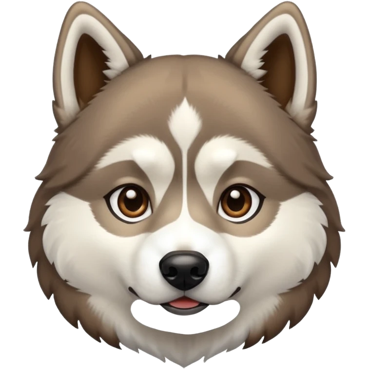 Un husky emoji